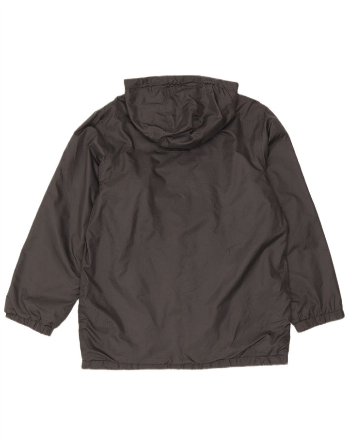 Jaqueta corta-vento masculina Dickies com capuz Reino Unido 36 poliéster cinza pequeno