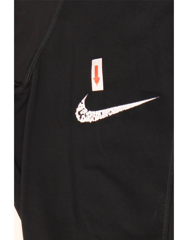 Leggings Nike Mens Tight Fit Graphic Médio Preto Poliéster
