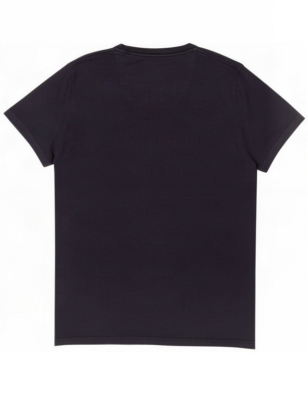 Camiseta masculina Superdry Top grande algodão azul marinho