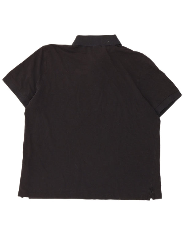 Camisa polo masculina Hugo Boss 2XL algodão preto