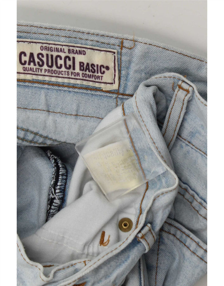 Casucci Calça Jeans Reta Masculina W34 L30 Azul Algodão