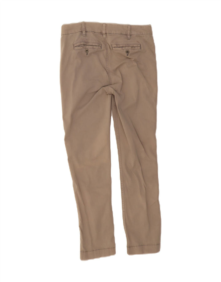 J. CREW Womens Slim Chino Trousers W26 L27 Beige Cotton Vintage J. Crew and Second-Hand J. Crew from Messina Hembry 