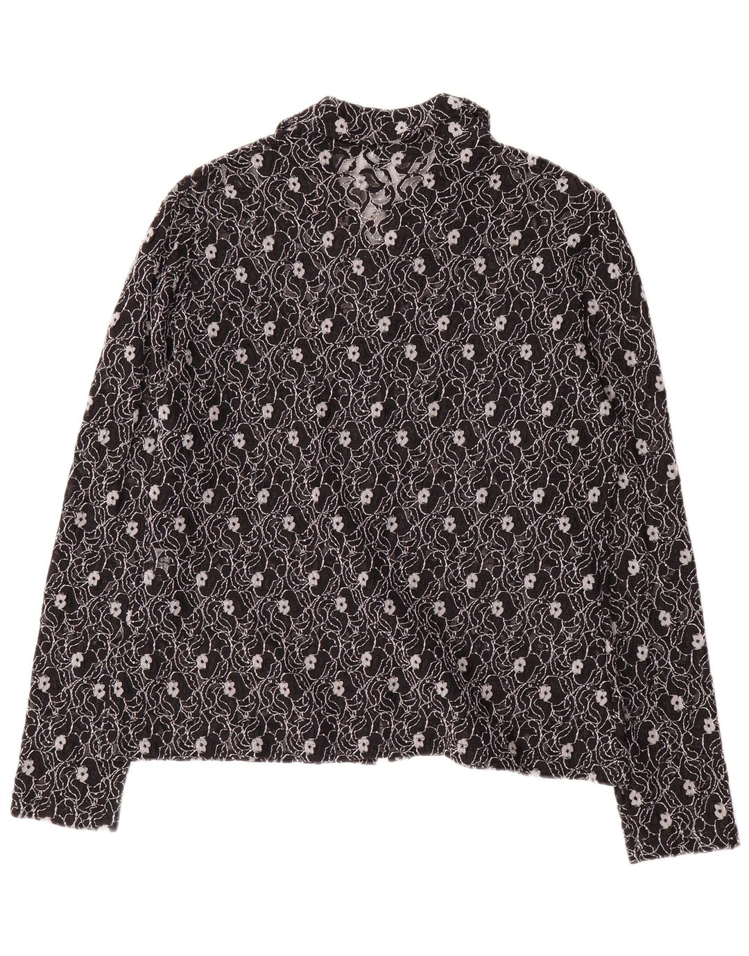 Blusa feminina SARA GLENZER IT 44 médio preto floral