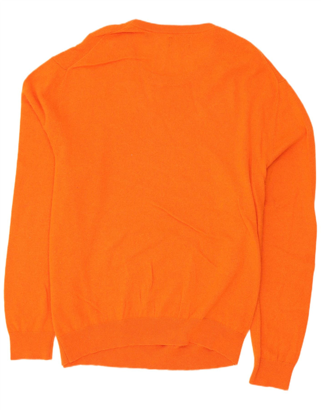 Suéter masculino Gant com gola redonda 4XL lã de cordeiro laranja