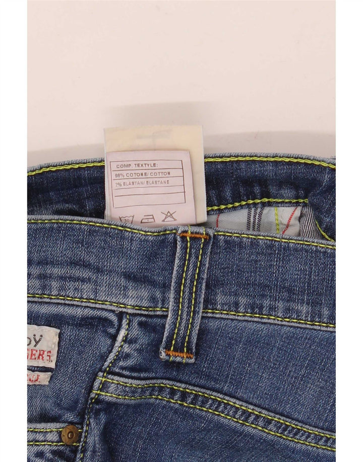 Calça jeans feminina Roy Rogers W30 L34 azul algodão