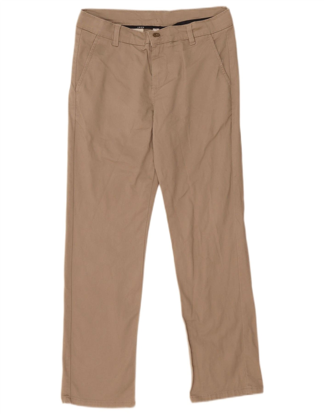 Izod Boys Husky 13-14 Anos W30 L26 Algodão Bege