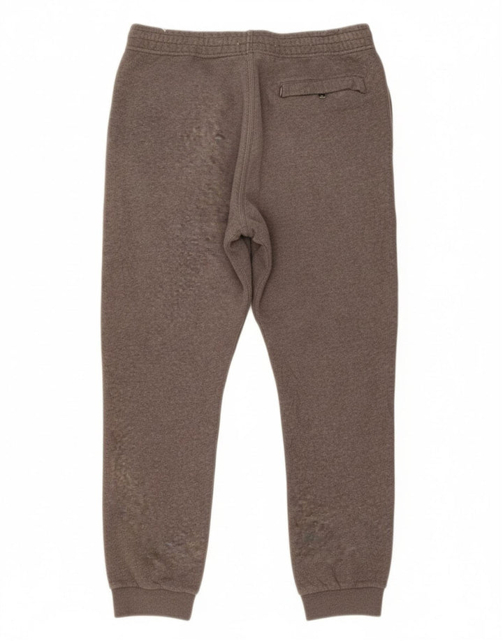 Calça de treino masculina NIKE Joggers pequeno cinza algodão