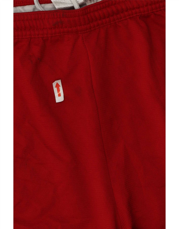 Adidas Masculino Climalite Sport Shorts XL Vermelho Colorblock Poliéster