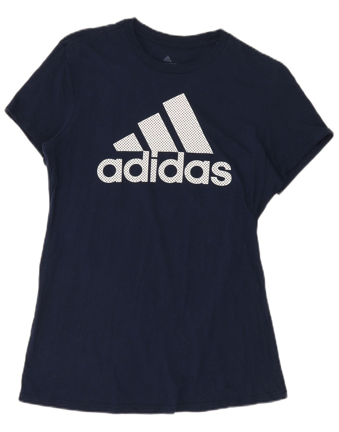 Camiseta Adidas Feminina Graphic Top UK 14 Médio Azul Marinho