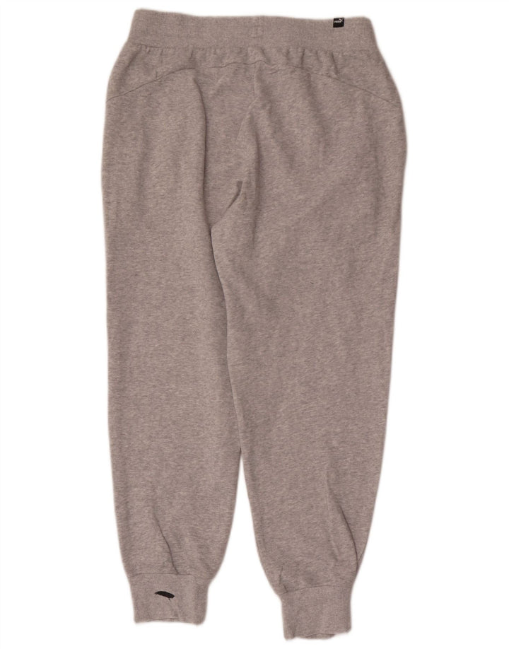 Calça de treino feminina PUMA Joggers UK 14 algodão cinza médio