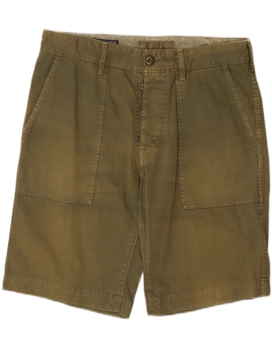 RALPH LAUREN Shorts Chino Masculino Gráfico W31 Algodão Cáqui Médio
