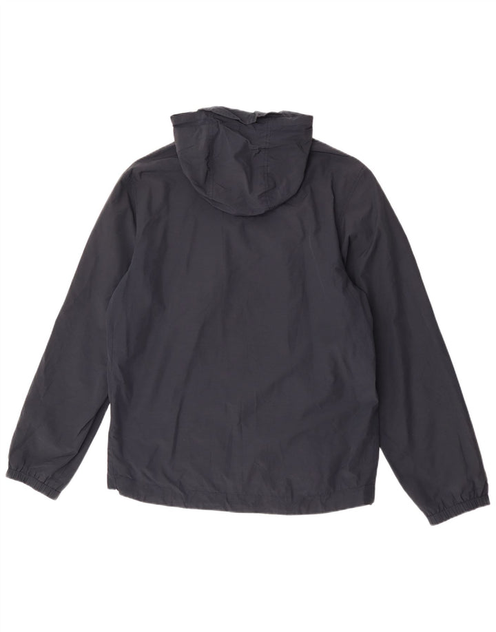 Jaqueta de chuva masculina Lyle & Scott com capuz Reino Unido 38 azul marinho médio