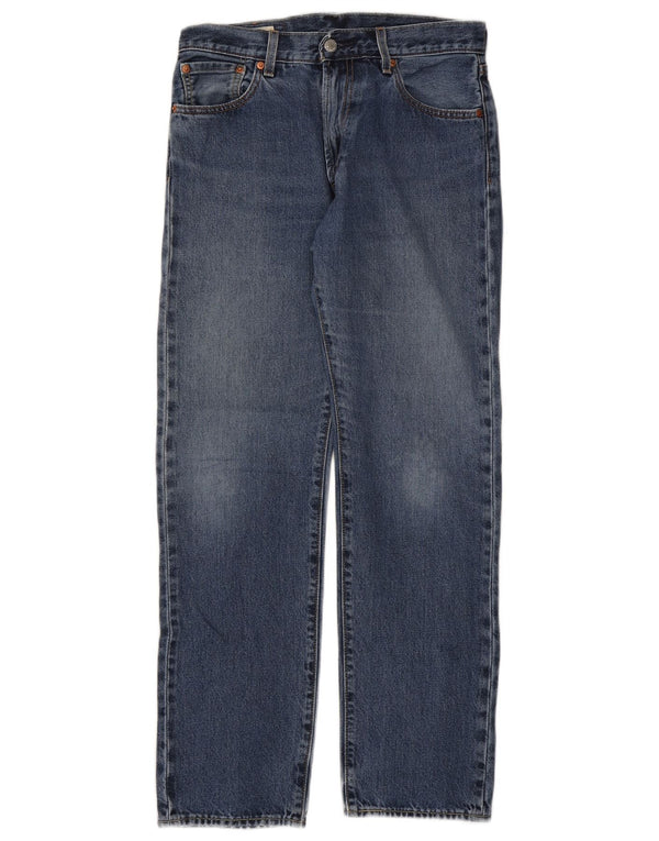 Jeans retos femininos Levi's W29 L32 algodão azul