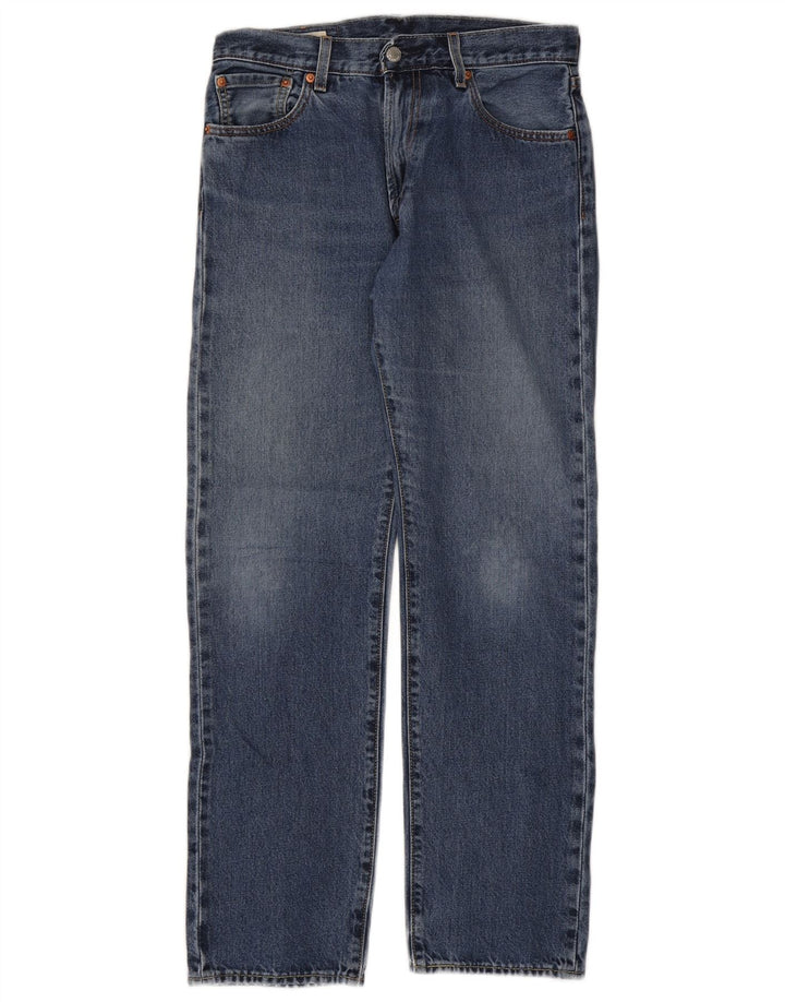 Jeans retos femininos Levi's W29 L32 algodão azul
