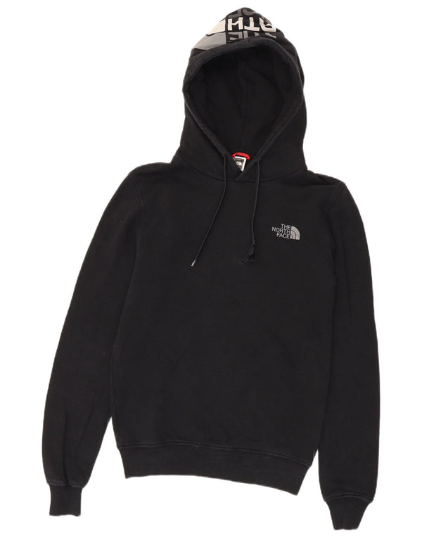 Jumper com capuz gráfico masculino The North Face XS de algodão preto
