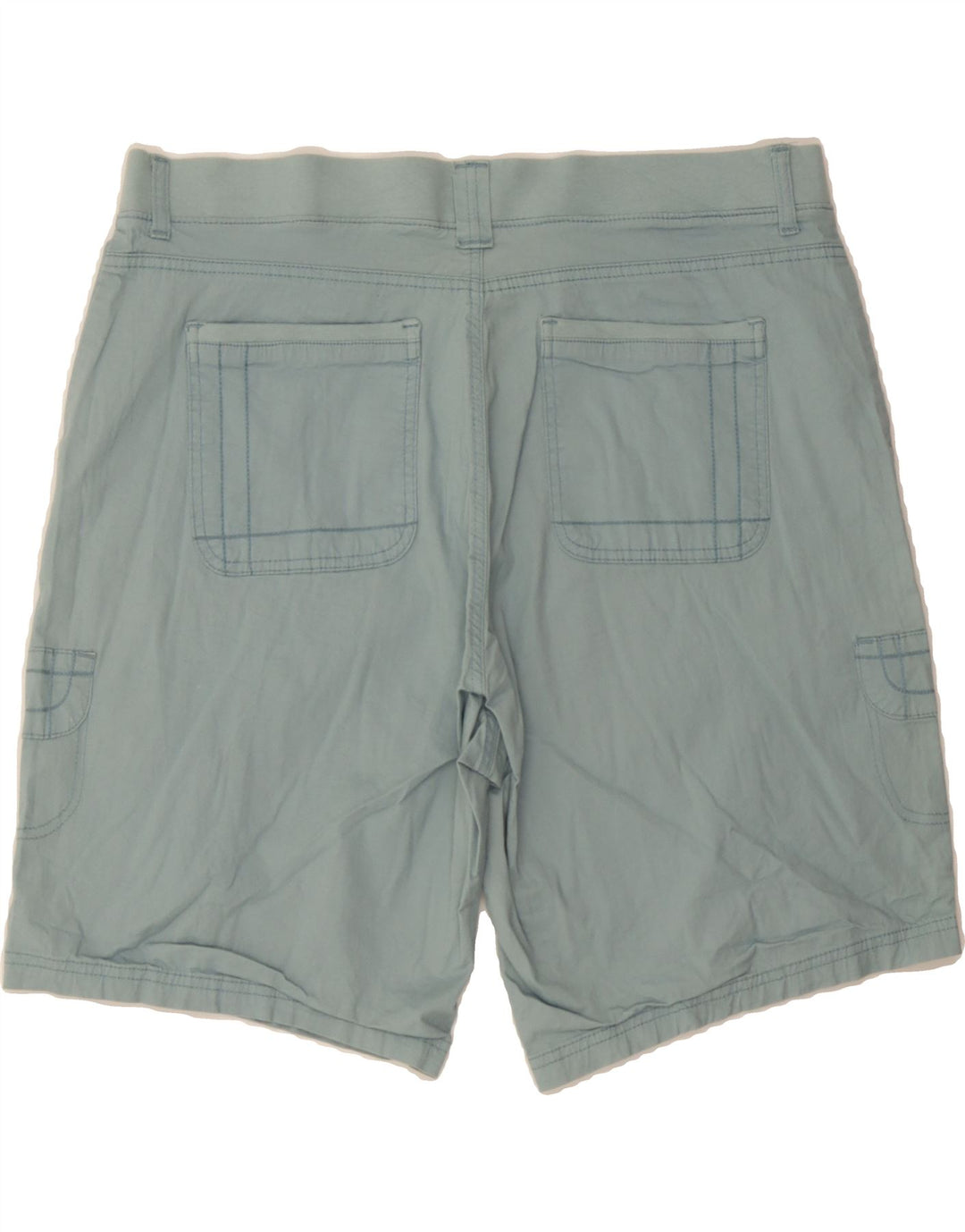 LEE Womens Relaxed Fit Cargo Shorts US 18 2XL W42 Blue Cotton Vintage Lee and Second-Hand Lee from Messina Hembry 