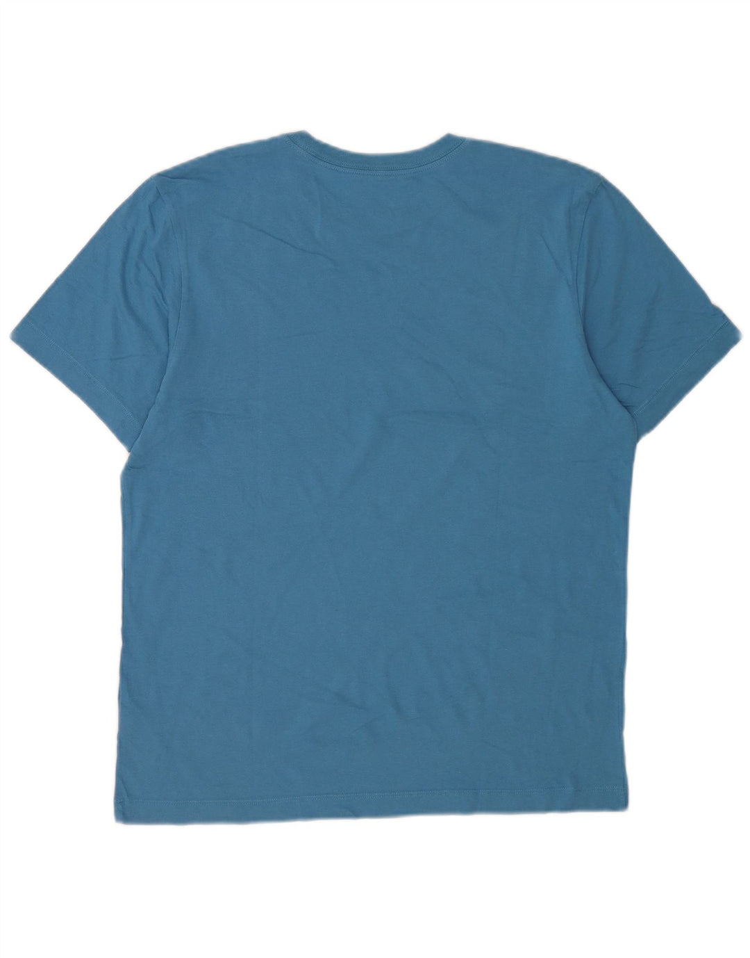 Camiseta Nike masculina gráfica Top médio algodão azul