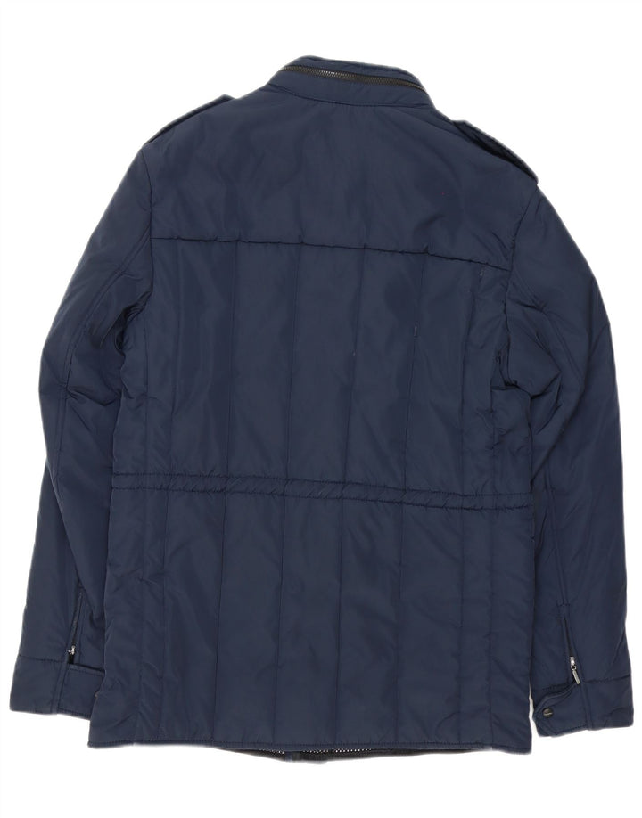 Jaqueta acolchoada militar masculina Refrigiwear IT 46 poliéster azul marinho pequeno