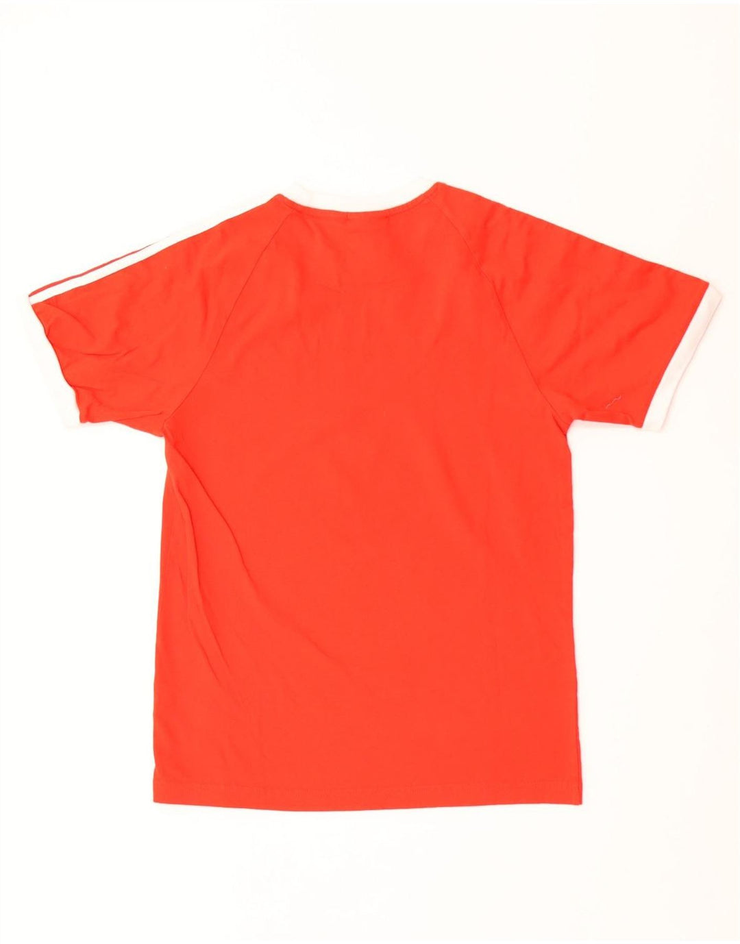 Adidas Mens Camiseta Top Pequeno Vermelho