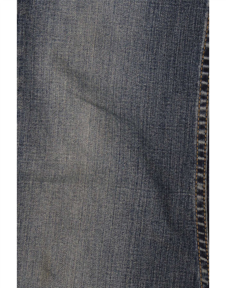 Lee Womens Cameron Straight Jeans W31 L29 Azul Algodão
