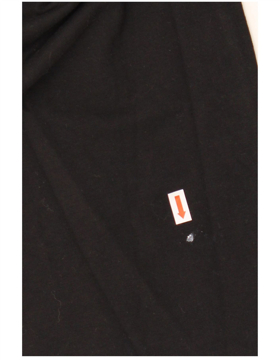 Calça de treino feminina Marks & Spencer Reino Unido 12 algodão preto médio