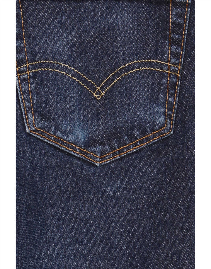 Levi's Masculino 511 Slim Jeans W30 L30 Azul Marinho Algodão