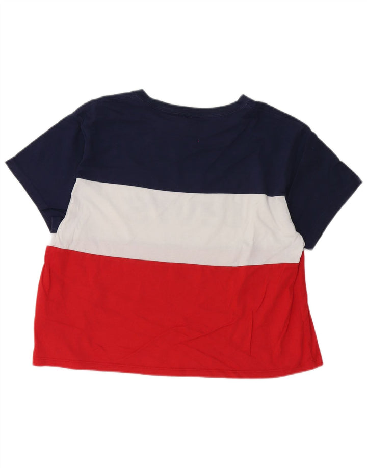 Camiseta feminina Levi's Crop Graphic UK 10 pequena multicolorida