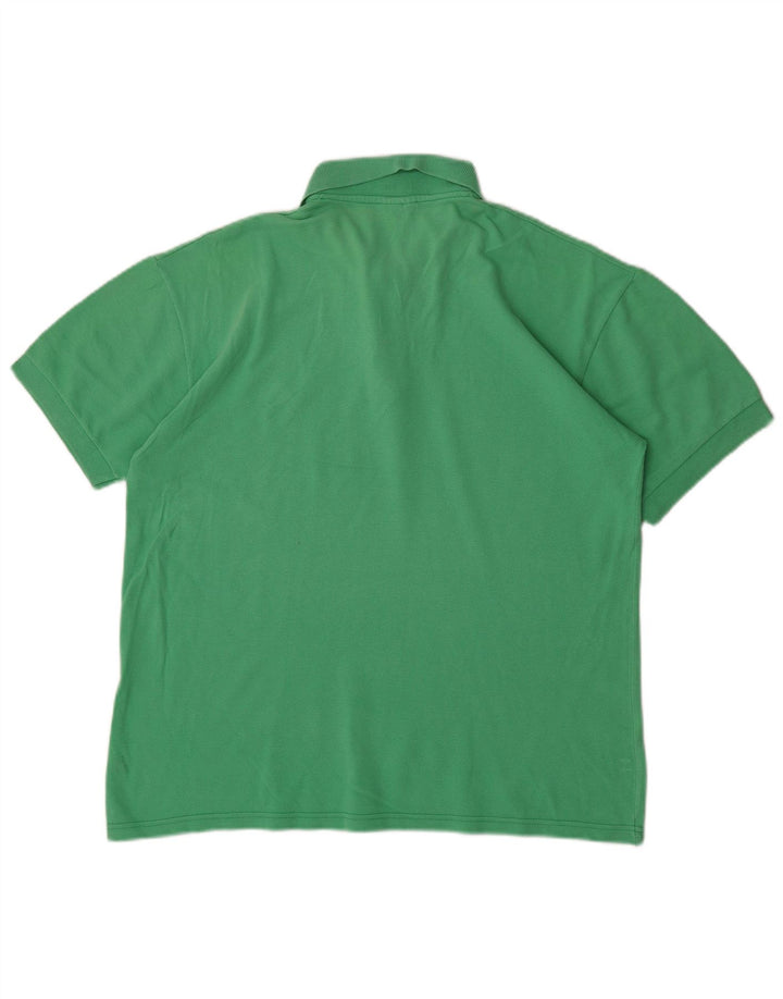 Camisa polo masculina Kappa algodão verde médio
