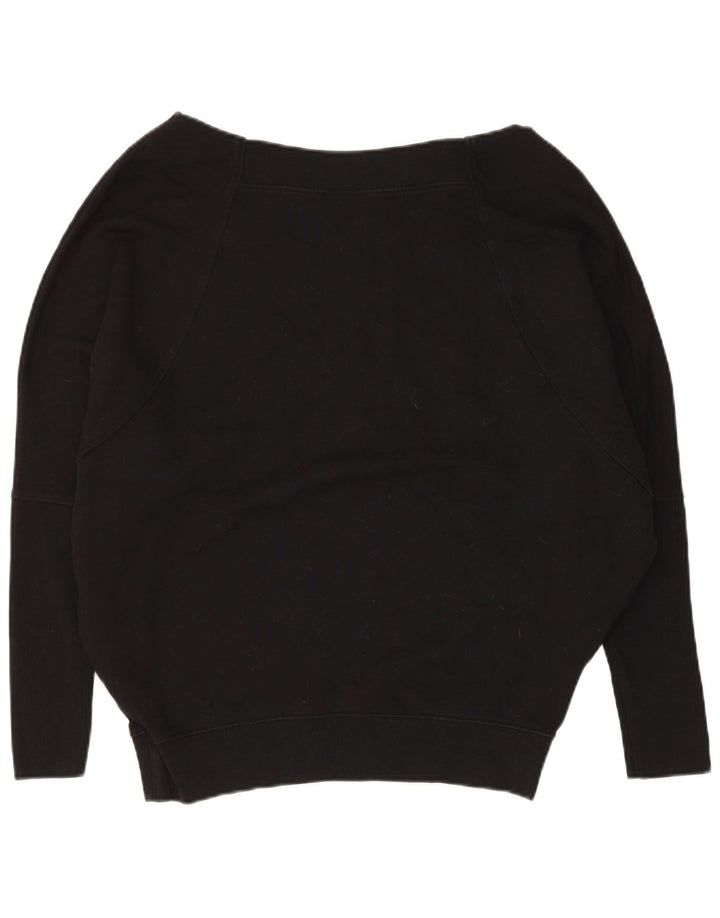 Suéter feminino oversized ALL SAINTS UK 14 algodão preto médio