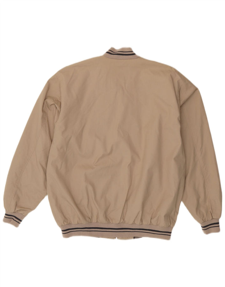 Jaqueta bomber masculina Happy Life IT 50 algodão bege grande