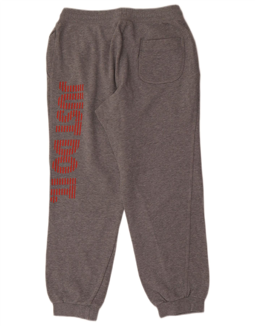 Nike Mens Graphic Calças de treino Joggers cinza médio algodão