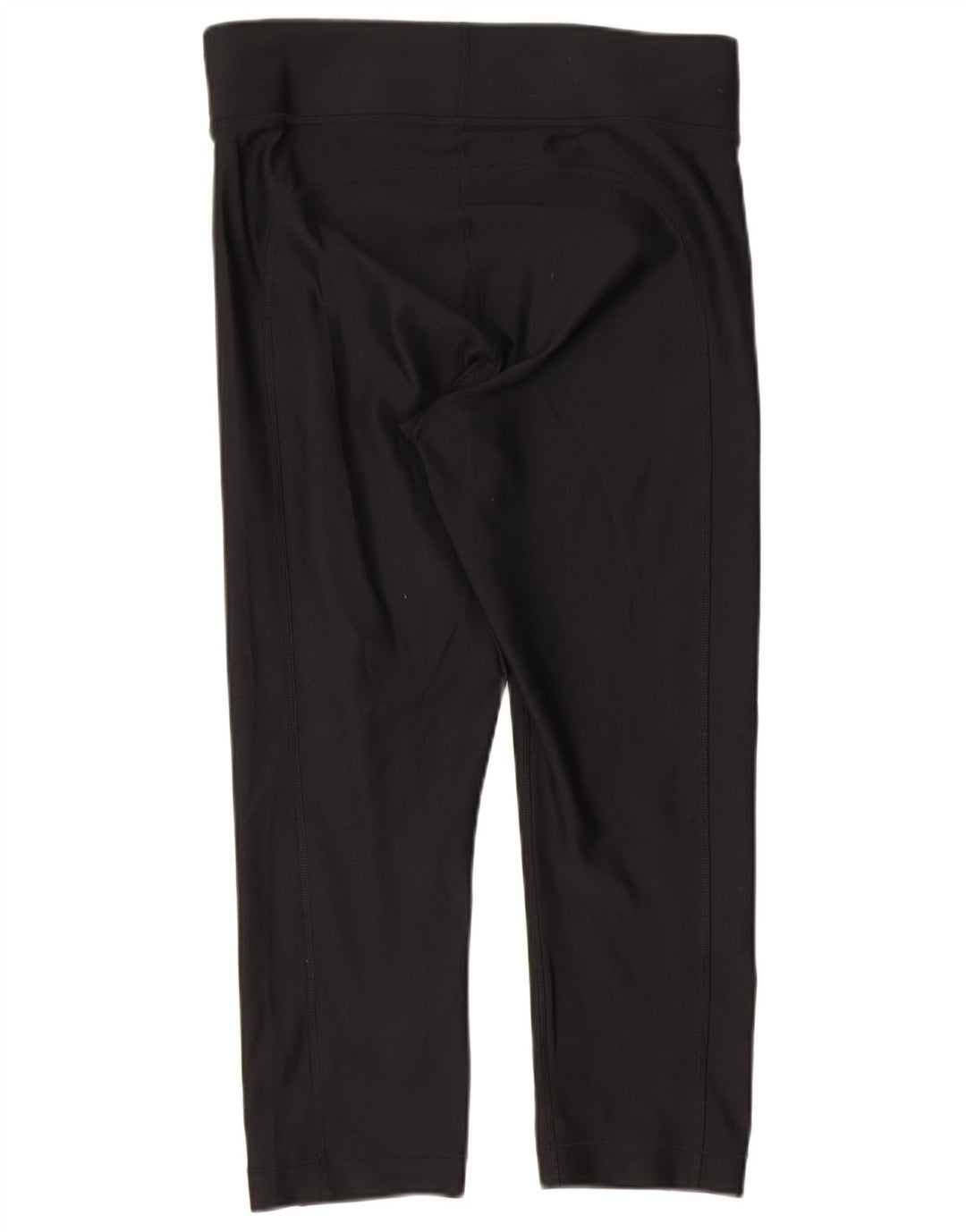 Under Armour Womens Heat Gear Capri Leggings Reino Unido 12 Poliéster Preto Médio