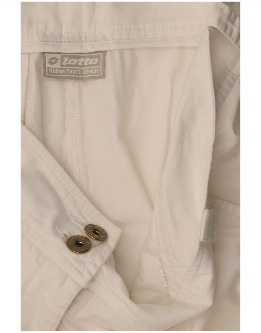 LOTTO Shorts Chino Feminino W32 Grande Branco