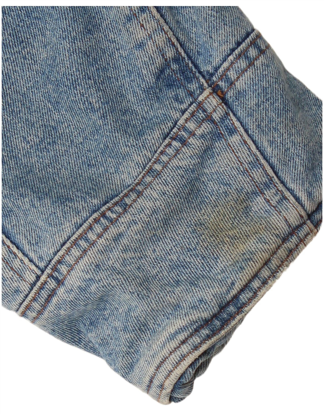 Jaqueta jeans masculina UNIFORM Sherpa UK 42 XL azul