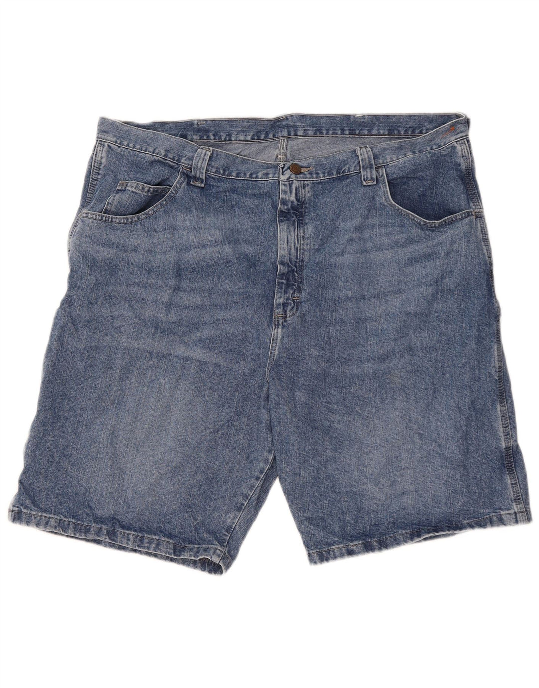 Shorts jeans cargo masculino WRANGLER W42 2XL algodão azul