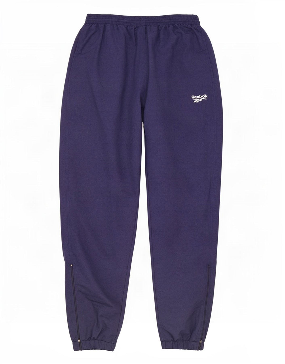 Calça de treino masculina Reebok Joggers pequeno azul marinho nylon