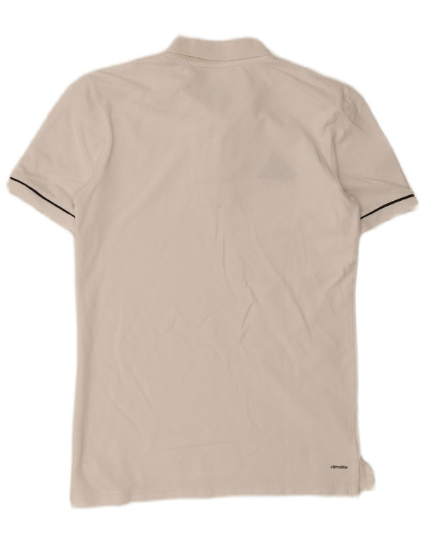 Camisa Polo Masculina Adidas Pequena Branca
