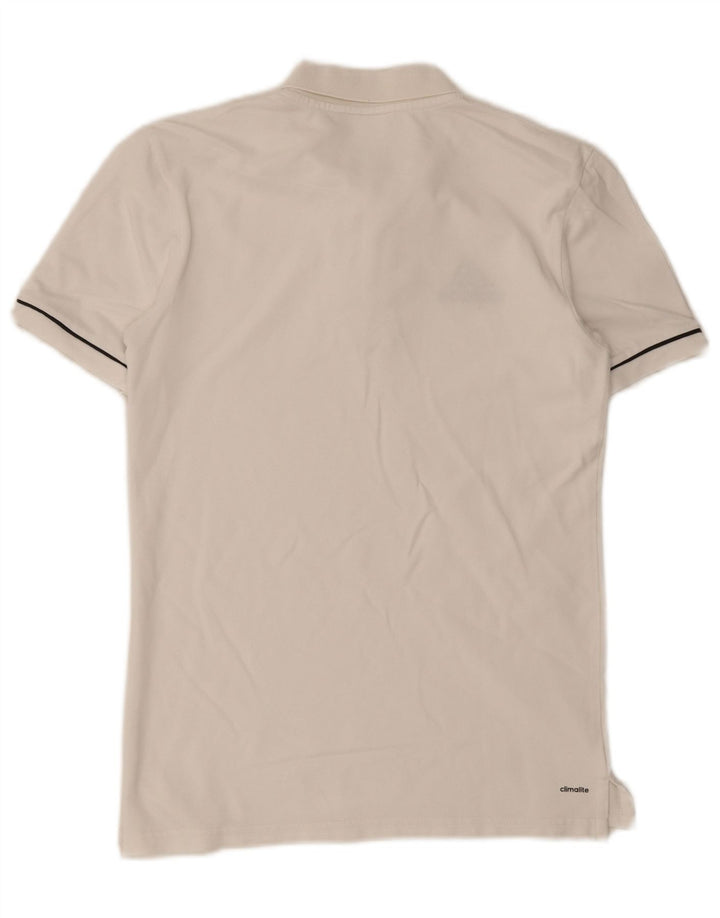 Camisa Polo Masculina Adidas Pequena Branca