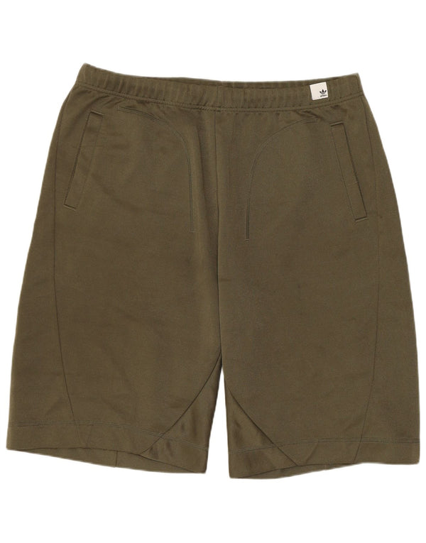 Adidas Mens Sport Shorts Large  Khaki Polyester