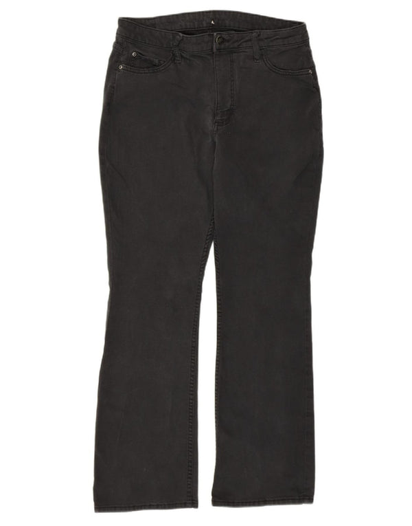 Lee Womens Bootcut Jeans Reino Unido 14 XL W36 L28 Algodão Cinza