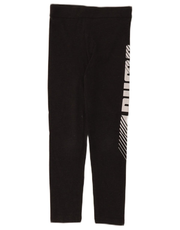 Leggings Puma Meninas Graphic 9-10 Anos Cinzentas