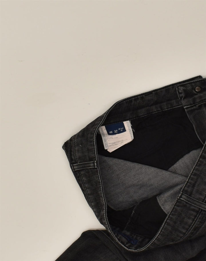 TRUSSARDI Womens Slim Jeans W30 L26 Grey Cotton | Vintage Trussardi | Thrift | Second-Hand Trussardi | Used Clothing | Messina Hembry 