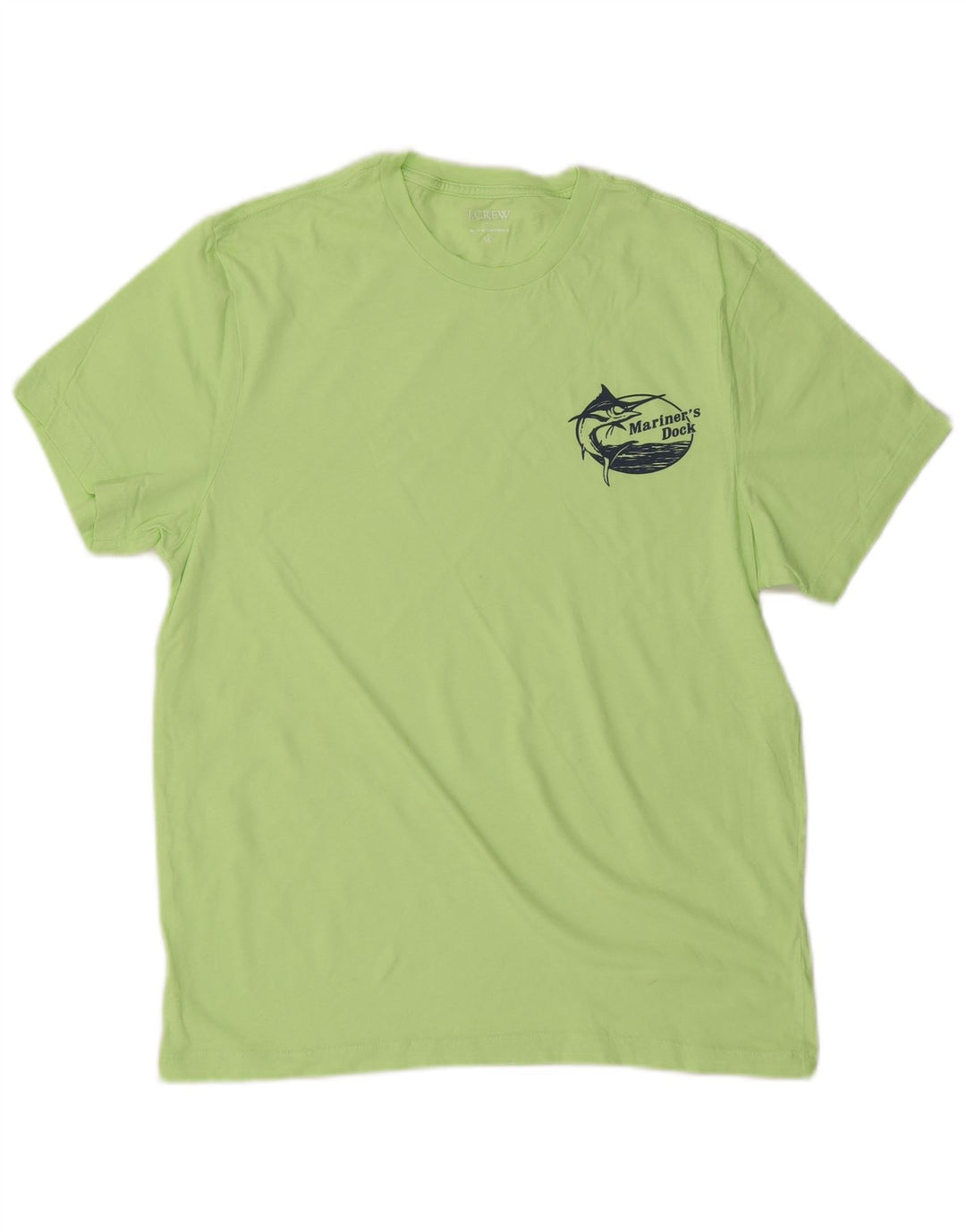 J. CREW Camiseta masculina Top Verde Médio