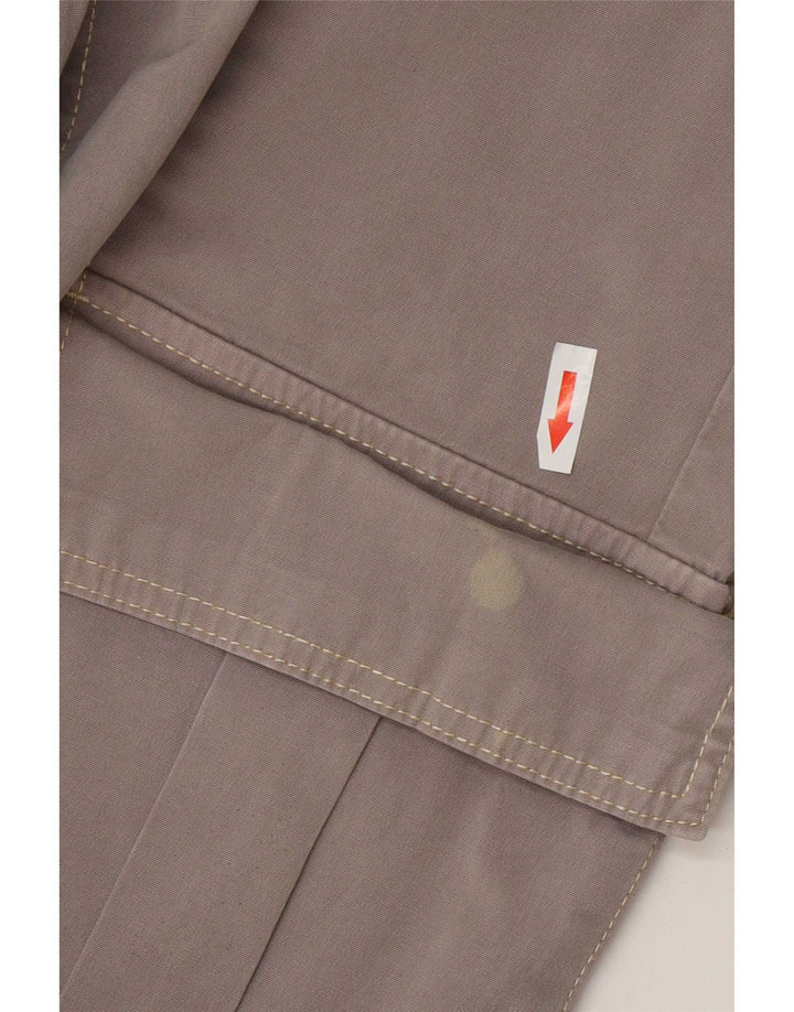 Calça cargo reta feminina Zara EU 38 pequena W28 L28 cinza