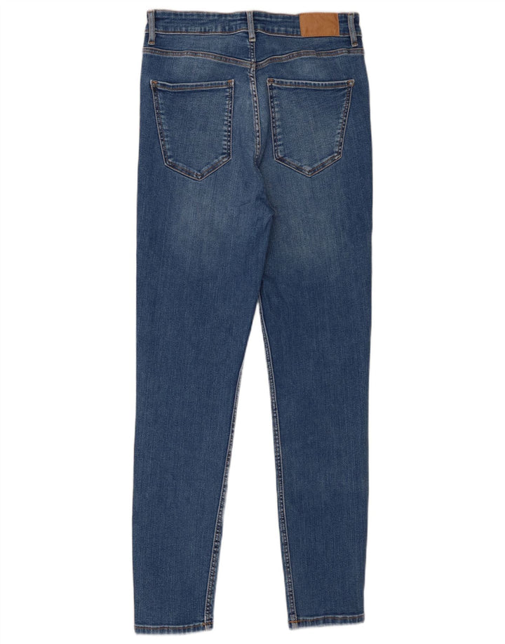 Zara Jeans Skinny Feminino EU 40 Médio W30 L27 Azul