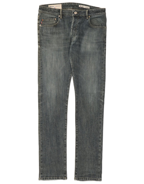 Blauer Masculino Slim Jeans W34 L34 Azul Algodão