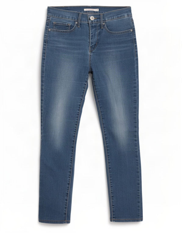 Calça jeans feminina Levi's 311 Shaping Skinny W27 L26 azul algodão