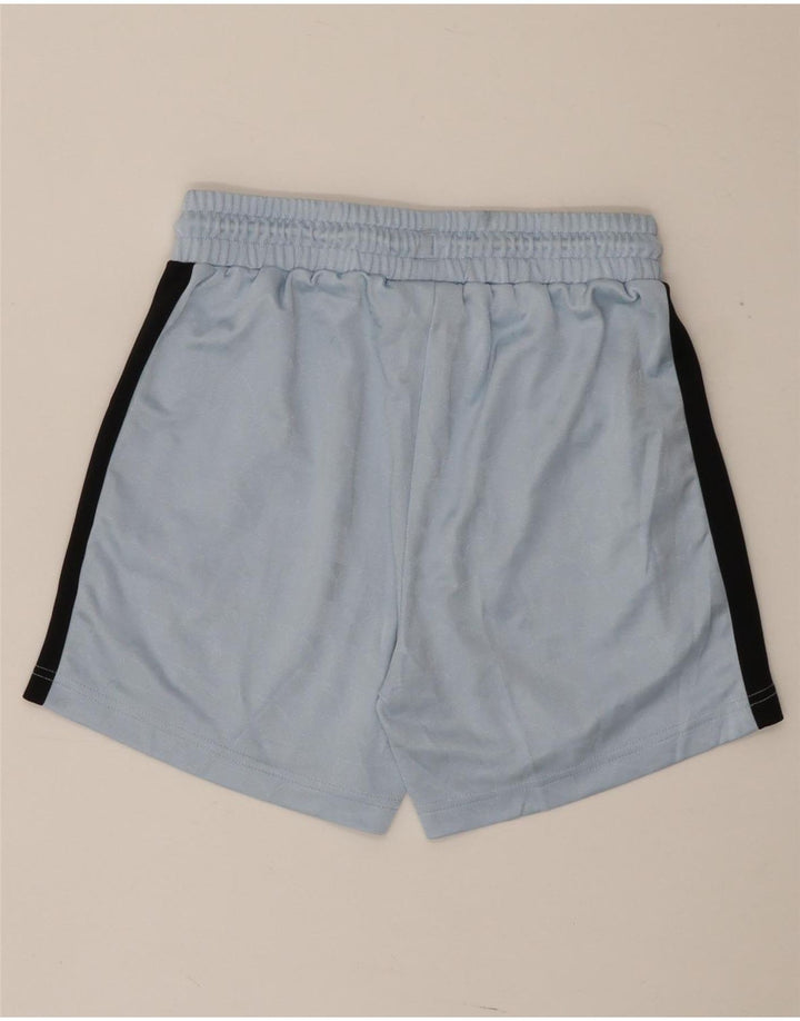 Shorts esportivos masculinos Puma UK 10 pequeno azul colorblock