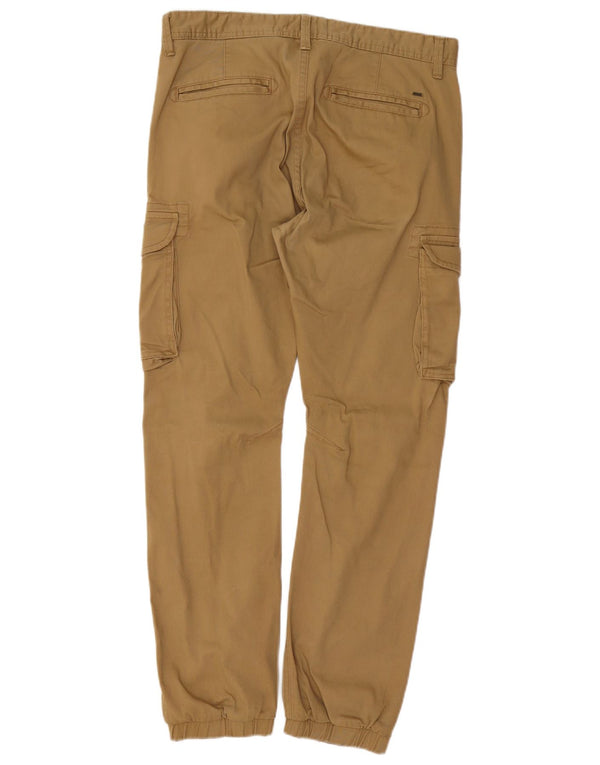 Calça cargo masculina CALLIOPE Firenze Joggers IT 44 XS W32 L28 bege