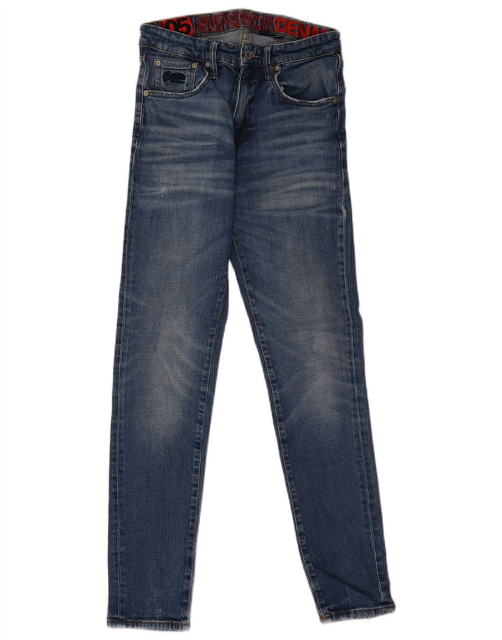 Jeans skinny feminino Superdry W28 L30 azul